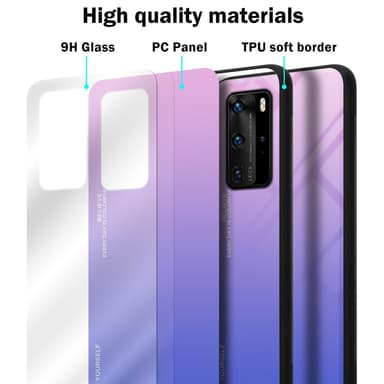 Deksel Huawei P40 PRO / P40 PRO+ Case Cover (svart)