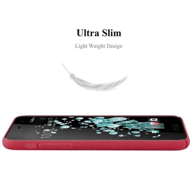 HTC U PLAY Hardt Deksel Cover (rød)