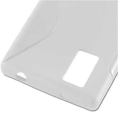 LG OPTIMUS GJ silikondeksel case (gjennomsiktig)