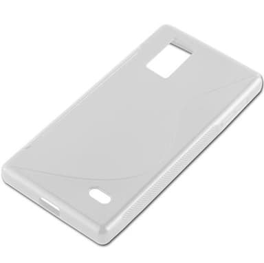 LG OPTIMUS GJ silikondeksel case (gjennomsiktig)