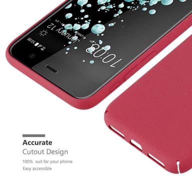 HTC U PLAY Hardt Deksel Cover (rød)