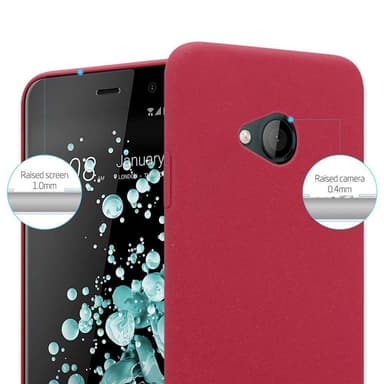 HTC U PLAY Hardt Deksel Cover (rød)