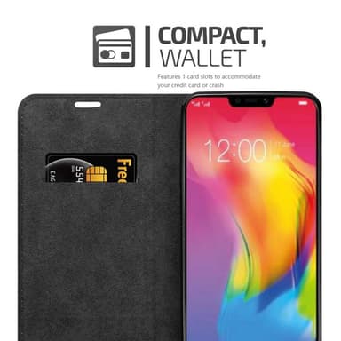 Vivo Y83 lommebokdeksel case (svart)