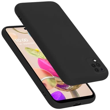 LG K42 silikondeksel case (Svart)
