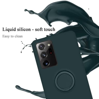 Deksel Samsung Galaxy NOTE 20 ULTRA Ring Case (grønn)