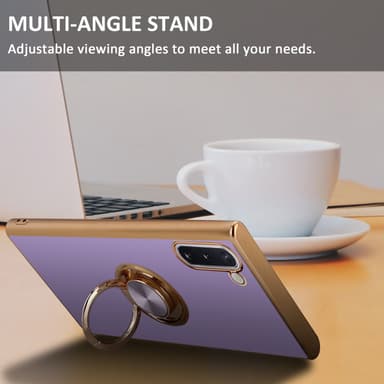 Samsung Galaxy NOTE 10 silikondeksel case (lilla)