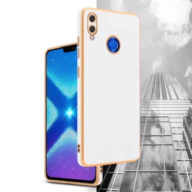 Honor 8X silikondeksel case (hvit)