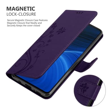 Realme X2 PRO / Oppo Reno Ace lommebokdeksel Blomster
