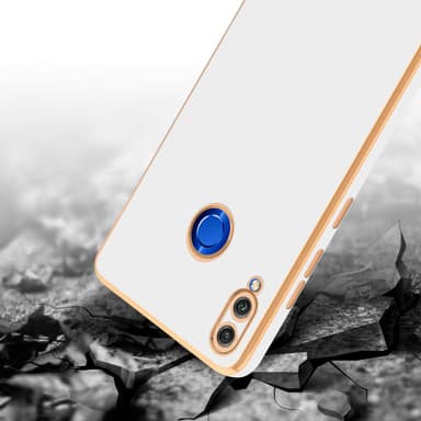 Honor 8X silikondeksel case (hvit)