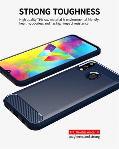 Deksel Samsung Galaxy A10s / M01s ultra slim (blå)
