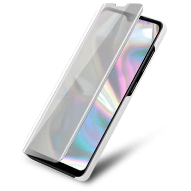 Samsung Galaxy A70e lommebokdeksel etui (sølv)