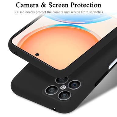 Honor X8 silikondeksel case (svart)