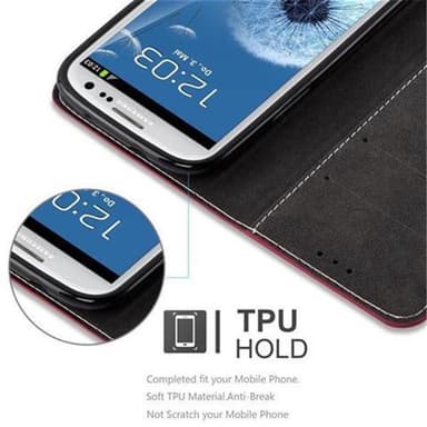 Samsung Galaxy S3 / S3 NEO Deksel Case Cover (rød)