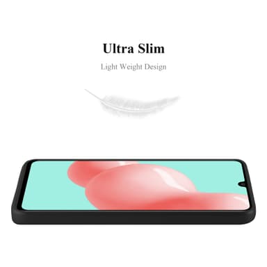Deksel Samsung Galaxy A41 Case Cover (svart)