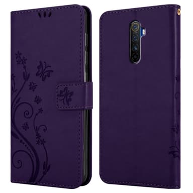 Realme X2 PRO / Oppo Reno Ace lommebokdeksel Blomster