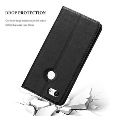 Google PIXEL 3 XL lommebokdeksel case (svart)