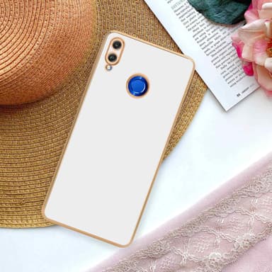 Honor 8X silikondeksel case (hvit)