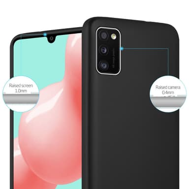 Deksel Samsung Galaxy A41 Case Cover (svart)