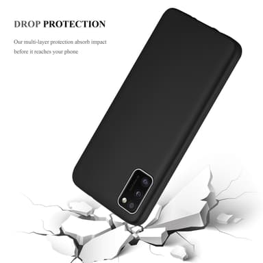 Deksel Samsung Galaxy A41 Case Cover (svart)