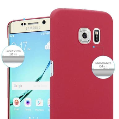 Samsung Galaxy S6 EDGE PLUS Hardt Deksel Cover (rød)