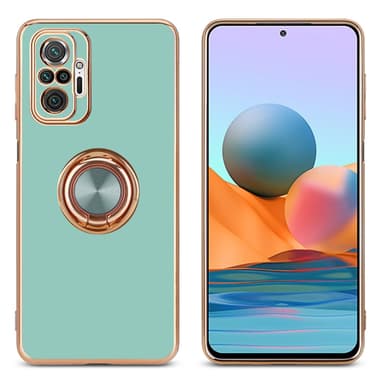 Xiaomi RedMi NOTE 10 PRO silikondeksel case (turkis)