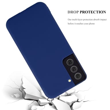 Deksel Samsung Galaxy S22 PLUS Silikon cover (blå)