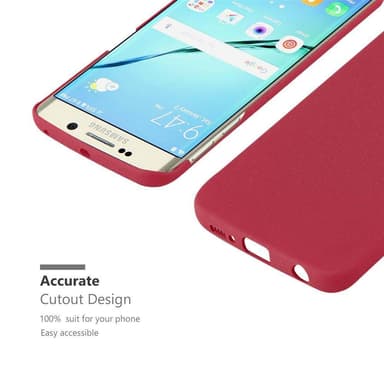 Samsung Galaxy S6 EDGE PLUS Hardt Deksel Cover (rød)