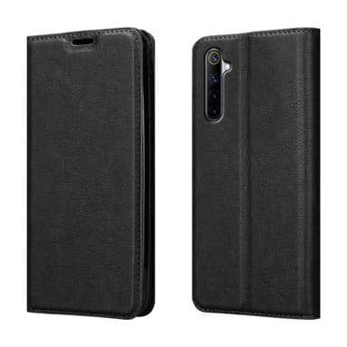 Realme 6 4G / 6s lommebokdeksel case (svart)