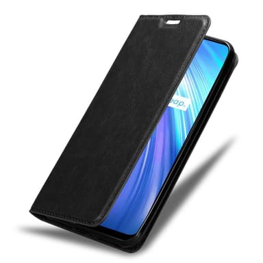 Realme 6 4G / 6s lommebokdeksel case (svart)