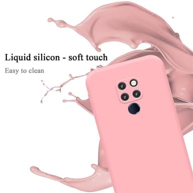 Huawei MATE 20 silikondeksel case (rosa)