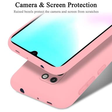 Huawei MATE 20 silikondeksel case (rosa)