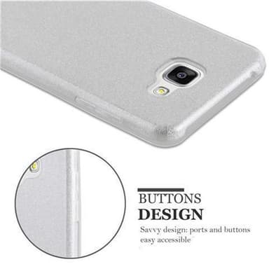 Samsung Galaxy A3 2016 Deksel Glitter (sølv)
