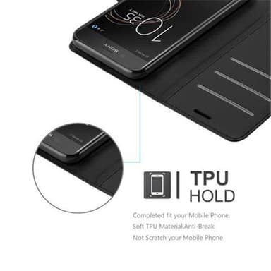 Sony Xperia XZ / XZs Deksel Etui Case (svart)