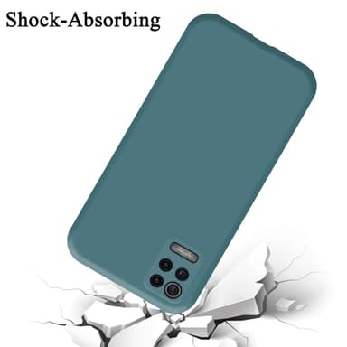 LG K52 / K62 / Q52 silikondeksel case (Grønn)