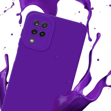Samsung Galaxy A12 / M12 Deksel case (lilla)