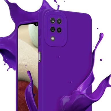 Samsung Galaxy A12 / M12 Deksel case (lilla)