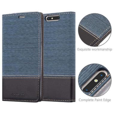 ZTE Blade V8 lommebokdeksel etui (blå)