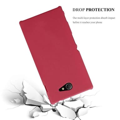 Sony Xperia M2 / M2 AQUA Hardt Deksel Cover (rød)