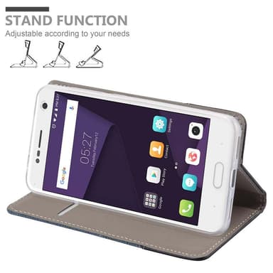 ZTE Blade V8 lommebokdeksel etui (blå)