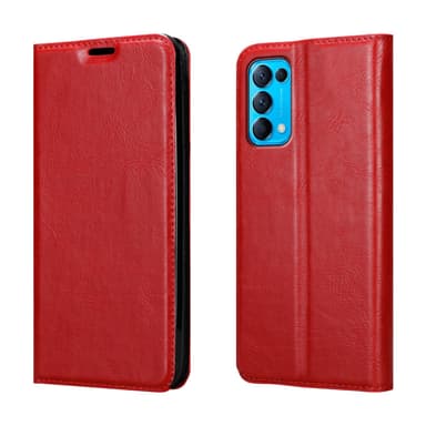 Oppo FIND X3 LITE lommebokdeksel case (rød)