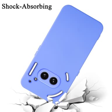 Nothing Phone 2a silikondeksel case (lilla)