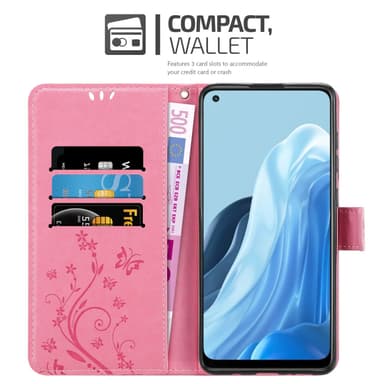Oppo FIND X5 LITE / Reno7 5G lommebokdeksel Blomster