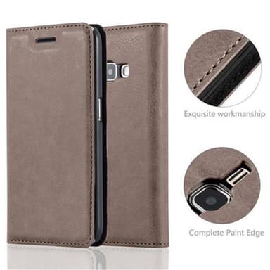 Samsung Galaxy J1 2016 lommebokdeksel case (brun)