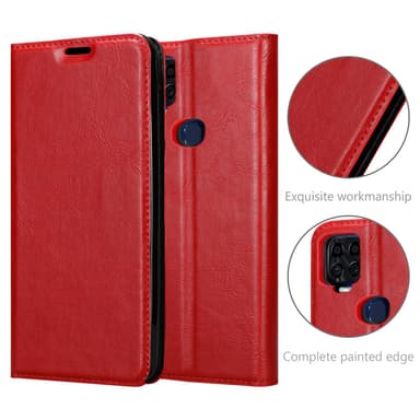 ZTE Blade V2020 lommebokdeksel case (rød)