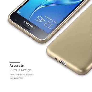 Deksel Samsung Galaxy J1 2015 Case Cover (gold)