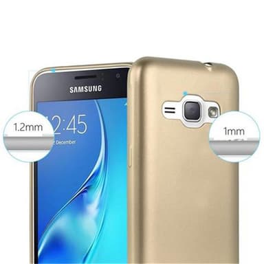 Deksel Samsung Galaxy J1 2015 Case Cover (gold)