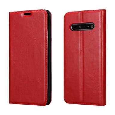 LG V60 ThinQ lommebokdeksel case (rød)