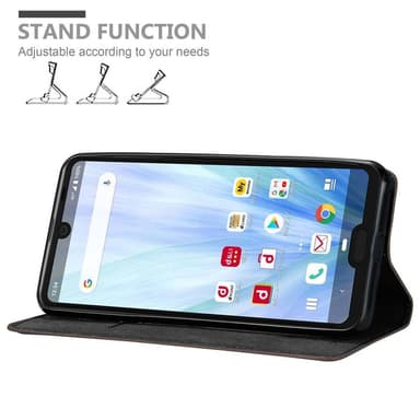 Sharp Aquos R3 lommebokdeksel case (brun)