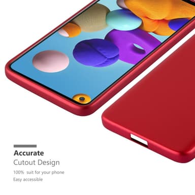 Deksel Samsung Galaxy A21s Case Cover (rød)
