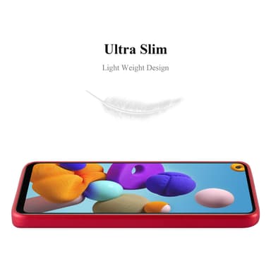 Deksel Samsung Galaxy A21s Case Cover (rød)
